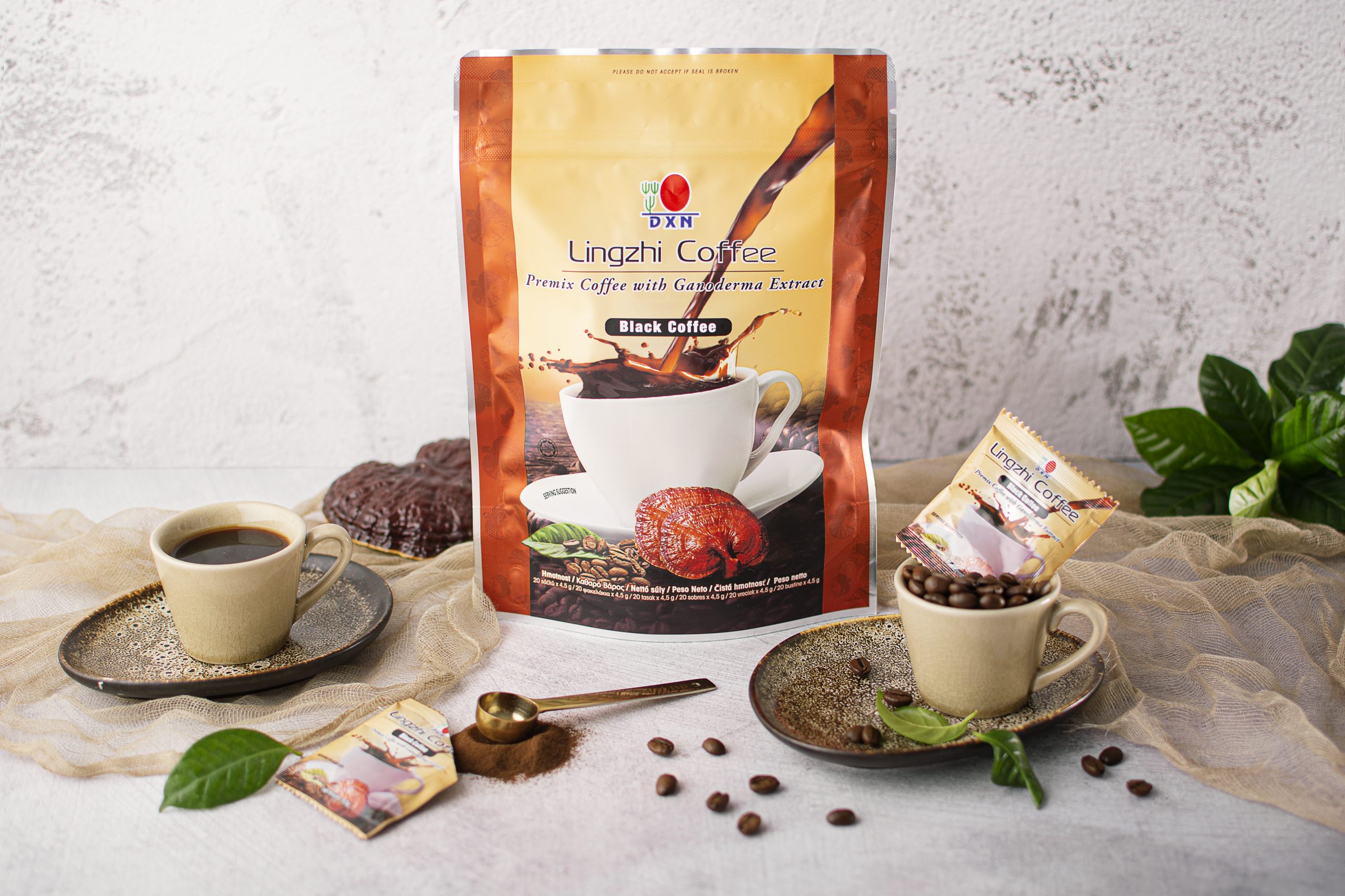 DXN Lingzhi Café Negro (café negro con ganoderma)